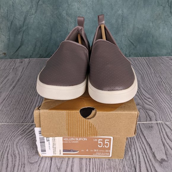 Koolaburra Keller Slip-On White / Cinder Size 5.5 - Picture 6 of 6